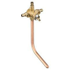 Moen 2385PF M-Pact Posi-Temp 4 Port Pressure Balanced Valve Body with Stops 1/2 inch Cold Expansion PEX