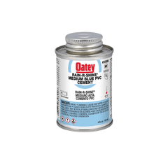 Oatey 30890 4 oz. Fast Set Plastic Blue Pipe Cement