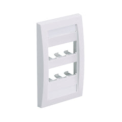 Panduit CFPE6IWY PAN MINI-COM EXEC FACEPLATE