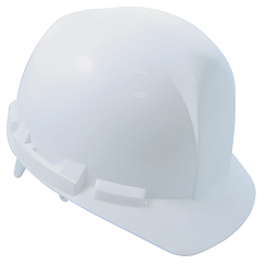 SAS Safety 7160-45 Hard Hat, White, 6-Point Ratchet, Type 1 Class G and E