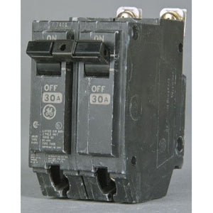 GE THQB21100 Miniature Circuit Breaker 120/240 VAC 100 Amp 10 kA Interrupt 2 Poles LI/Non-Interchangeable Thermal Magnetic Trip