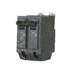 GE THQB21100 Miniature Circuit Breaker 120/240 VAC 100 Amp 10 kA Interrupt 2 Poles LI/Non-Interchangeable Thermal Magnetic Trip