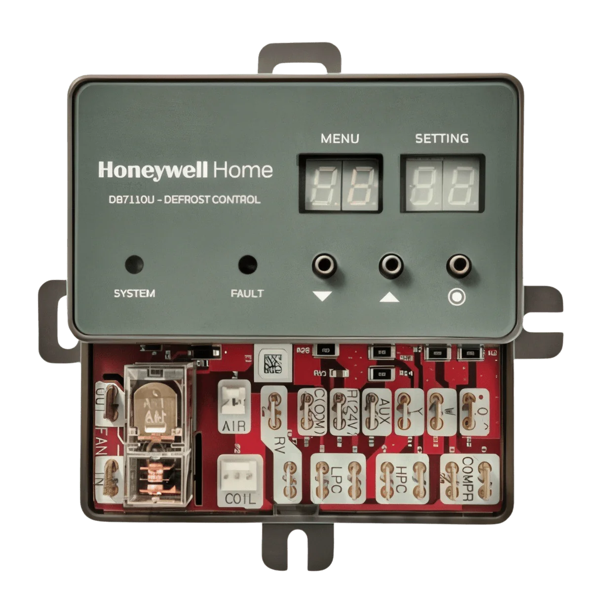 Honeywell DB7110U1000/U Universal Defrost Control, 24 VAC, 200 mA, 60 Hz, 1/2 hp Power Rating, 30 to 120 min Defrost, Import