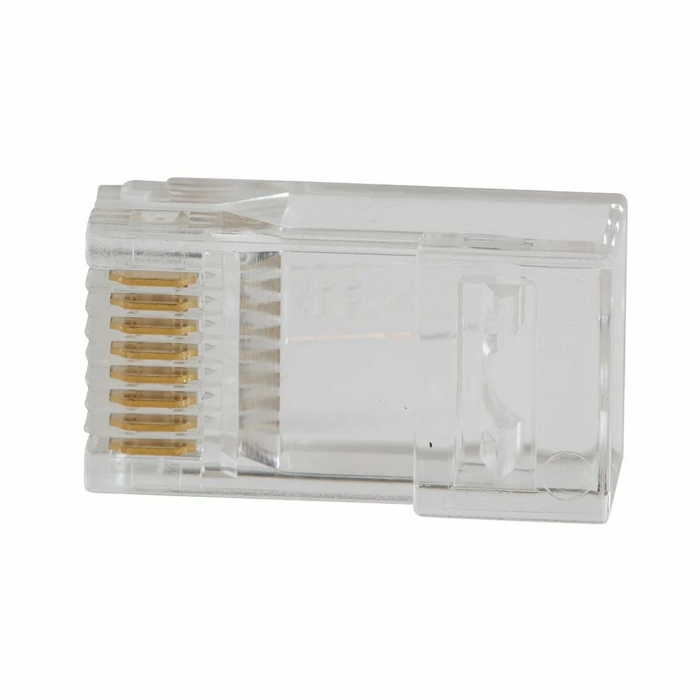 Klein VDV826-728 Pass-Thru Modular Data Plugs, RJ45-CAT5E, 10-Pack