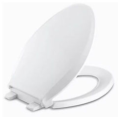 Kohler K-4636-0 Cachet, Quiet-Close, Q3 18-1/16 in L x 14-3/16 in W Toilet Seat