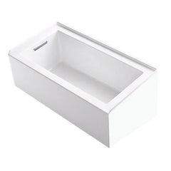 Kohler K-1957-LA-0 Underscore 60 inch L x 32 inch W x 22-1/4 inch D Acrylic Bathtub