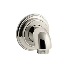 Kohler K-22173-SN Kohler Bancroft Brass 1/2 inch NPT Wall Supply Elbow, Vibrant Polished Nickel