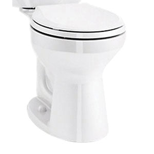 Kohler K-31589-0 Cimarron Comfort Height 1.28 gpf 12 inch Rough-In Vitreous China 2-Piece Chair Height Toilet Bowl, White