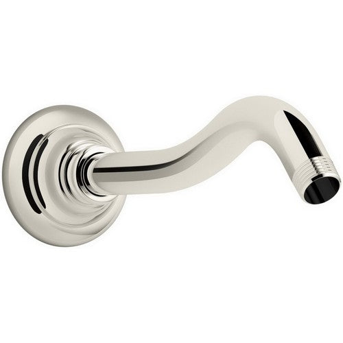 Kohler K-72775-SN Artifacts Wall Mount Shower Arm with Flange, 1/2 inch IPS NPT, 10-11/16 inch