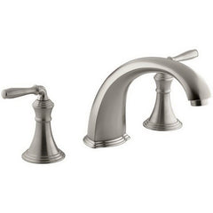 Kohler K-T398-4-BN Devonshire 2-Handle Tub or Deck-Mount High-Arch Tub Faucet Trim, Vibrant Brushed Nickel