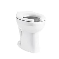 Kohler K-96058-0 Highcliff Ultra 1.28 - 1.6 gpf Elongated Vitreous China Floor Mount Rear Spud Flushometer Bowl