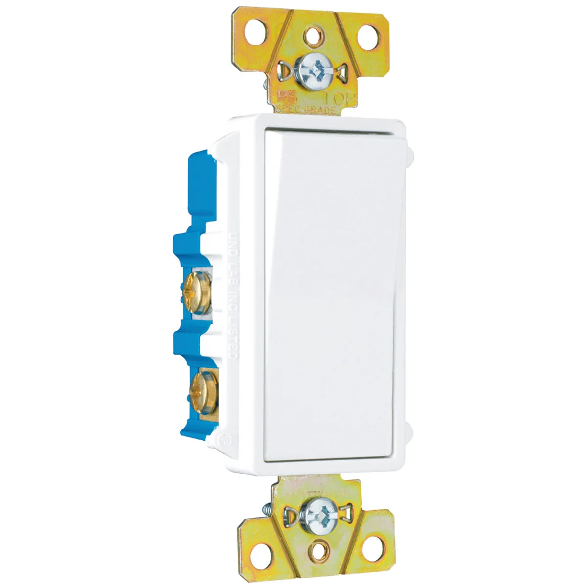 Legrand TM874W NAFTA-Compliant Decorator Switch, 4Way 15Amp 120/277V