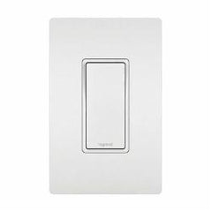 Legrand TM874W NAFTA-Compliant Decorator Switch, 4Way 15Amp 120/277V