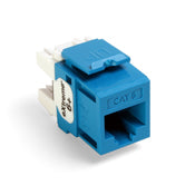 Leviton 61110-RL6 eXtreme Cat6 QuickPort Jack, Blue