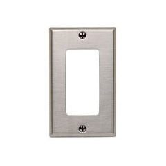 Leviton SO26 1-Gang Decora Wallplate Oversized 302 Stainless Steel