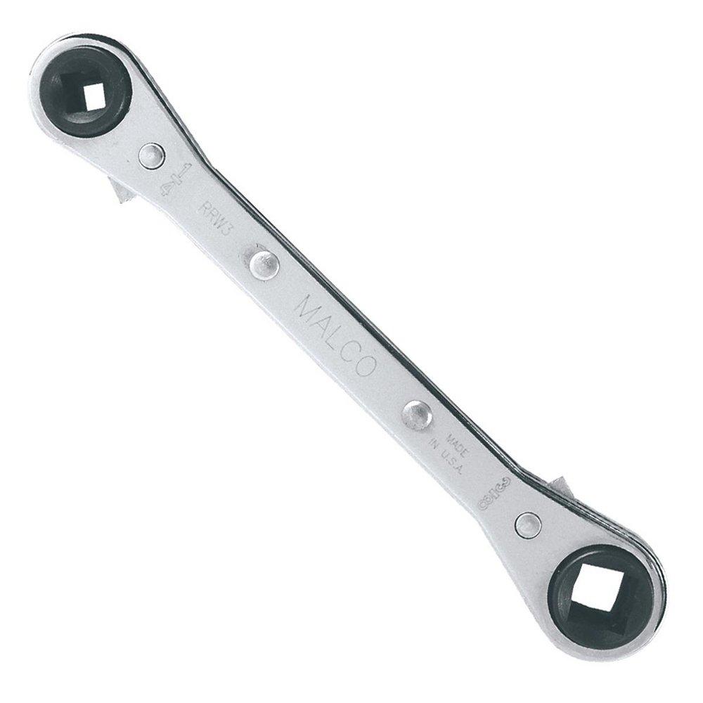 Malco RRW3 Standard Ratched Wrench Refrigeration 3/16 to 3/8 in Ratcheting Wrench