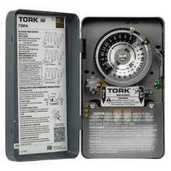 NSI INDUSTRIES 7209A Tork 120/208-277v DPST 40A 24 Hour Time Switch 7209A