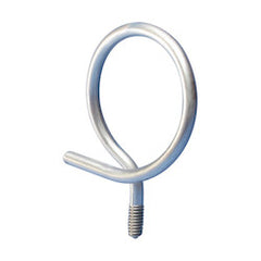 nVent CADDY 2BRT8 Threaded Bridle Ring, 1/2 in Dia, #10 Screw, Metal