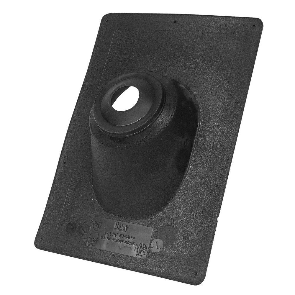 Oatey 11908 No-Calk Roof Flashing 1-1/4 to 1-1/2 in Thermoplastic