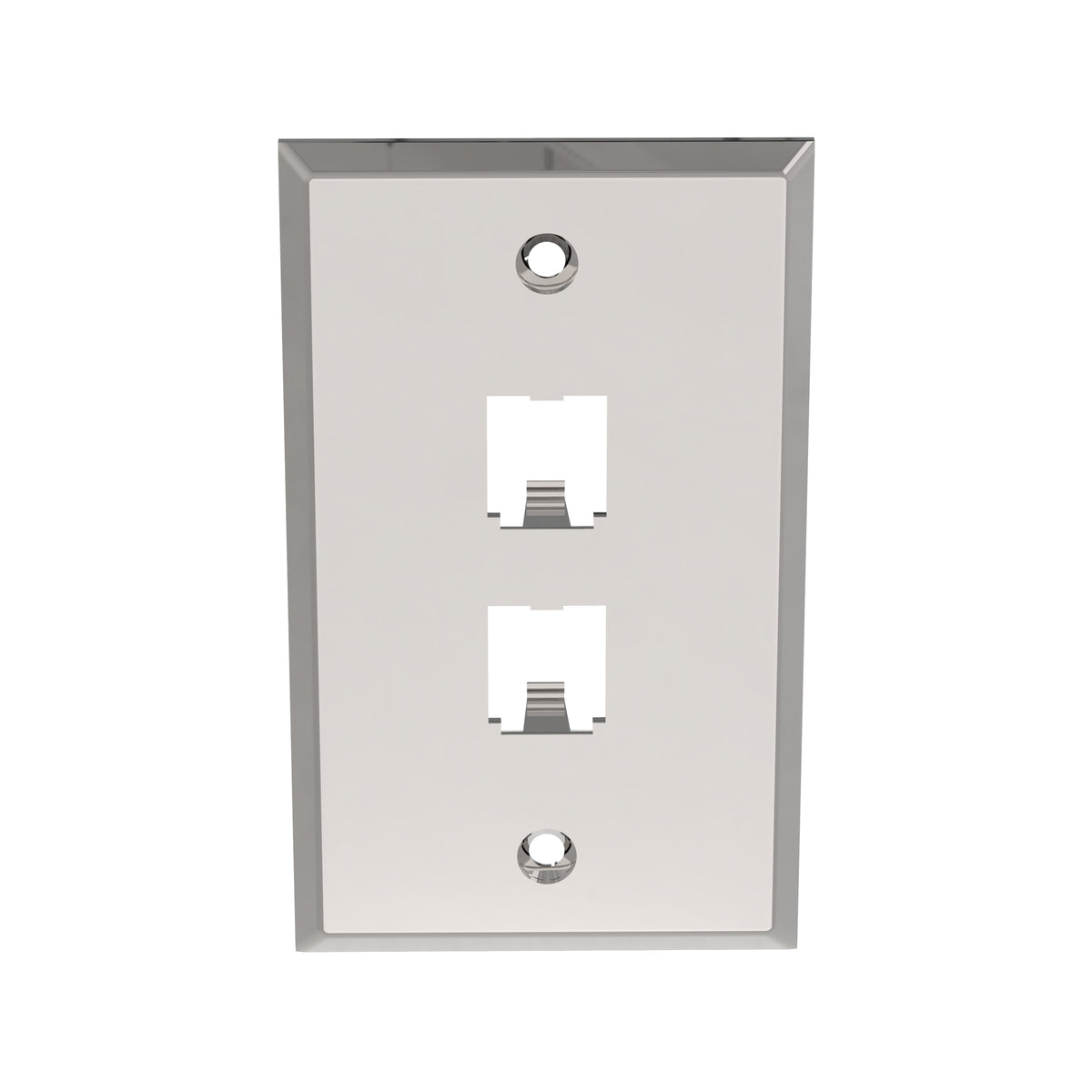 Panduit CFP2SY Pan Stainless Steel Faceplate