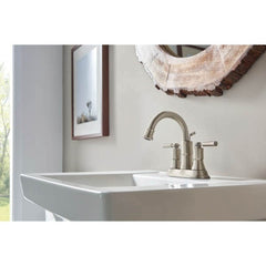 Peerless Faucet P2523LF-BN Peerless Westchester Two-Handle Centerset Bathroom Faucet in Brushed Nickel