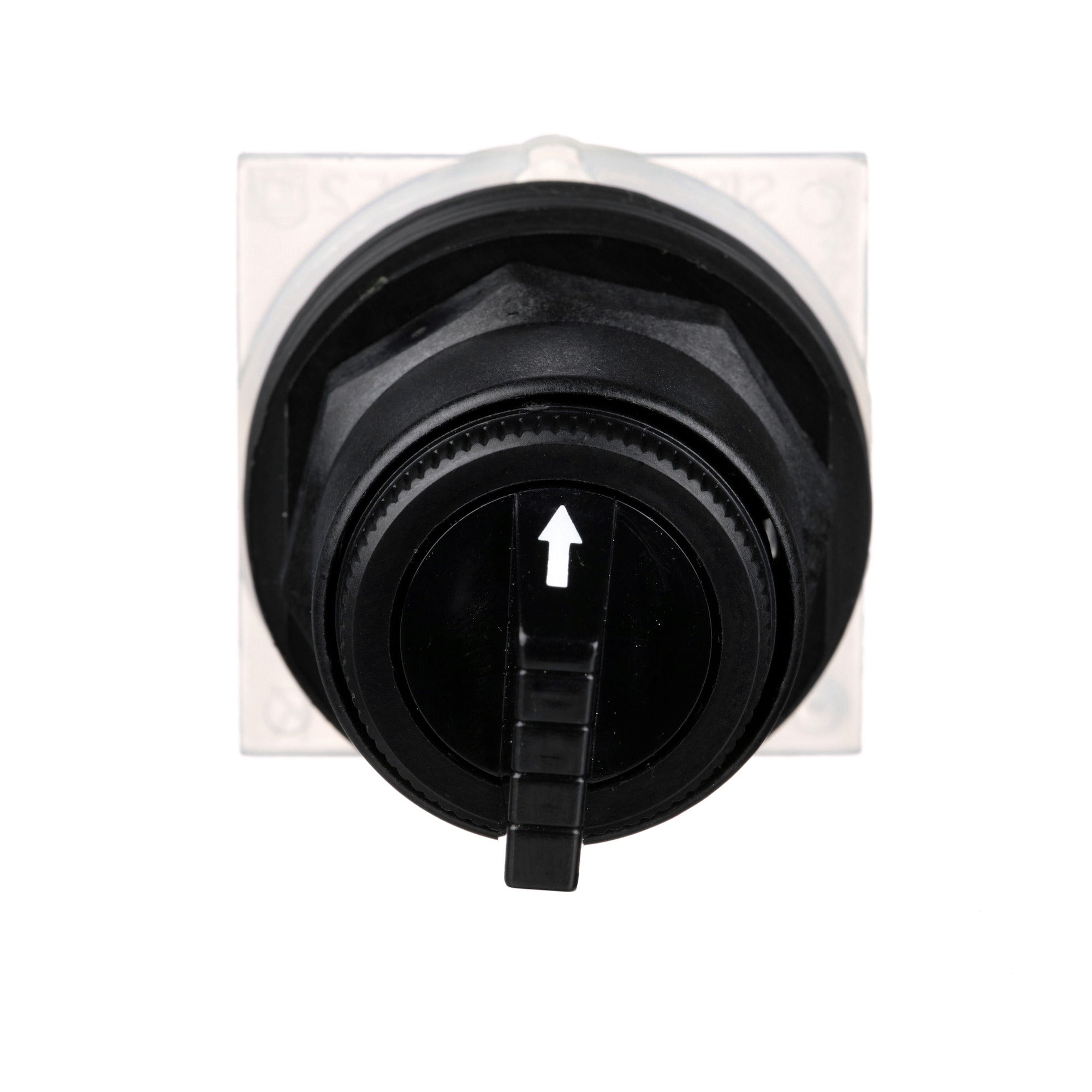 Schneider Electric 9001SKS43B Square D 30 mm 3-Position Black Maintained Knob Non-Illuminated Selector Switch Operator