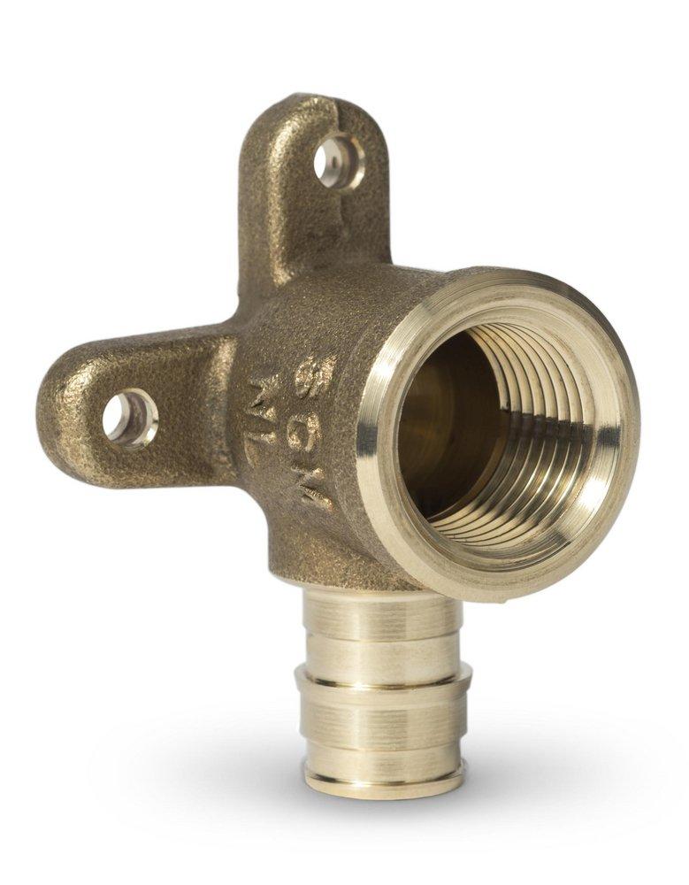 Sioux Chief 647WG2E3 PowerPex® F1960 x FIP Lead-Free Brass Drop Ear Tub/Shower Elbow