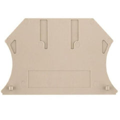 Weidmuller 1050000000 End Plate, W Series, Dark Beige