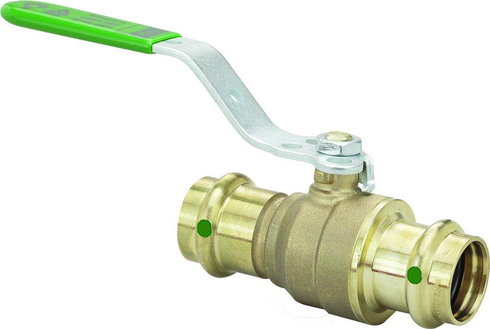 Viega 79928 ProPress 3/4 in. Bronze Full Port Press Ball Valve