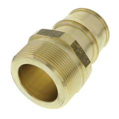 Uponor Wirsbo LF4522020 ProPEX 2 Inch PEX x MNPT Lead-Free Brass Adapter, Red