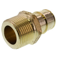 Uponor Wirsbo LF4521313 ProPEX 1-1/4 Inch Brass Male Adapter, Lead Free, PEX Barb x MIP