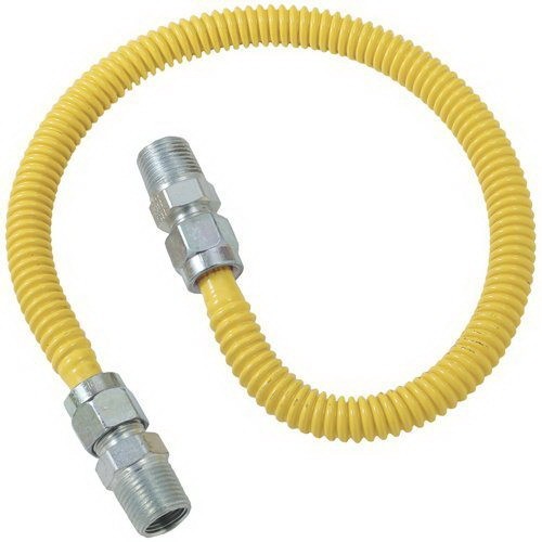 BrassCraft CSSD44-12 Gas Connector 1/2 x 1/2 in MIP x MIP 12 in