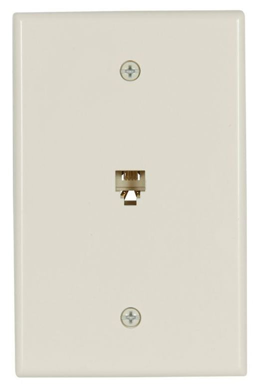 EATON 3533-4LA Wallplate and Telephone Jack Power (2-3/4 in) Replacement MPN