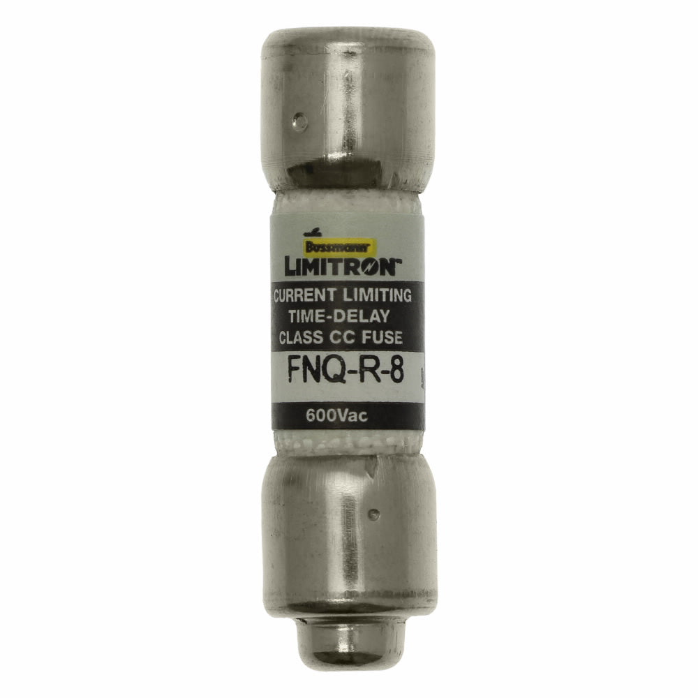 Eaton FNQ-R-8 BUS FUSE CLASS CC 8A 3P UL 600V MIDGET TIME DELAY