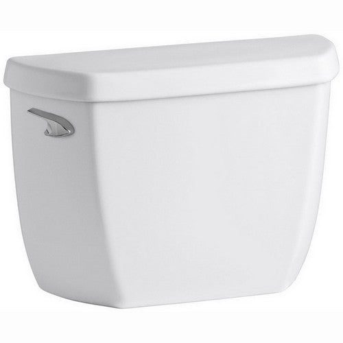 Kohler K-4436-0 Wellworth Classic 1.28 gpf Toilet Tank with Lid White