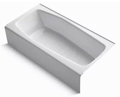 Kohler K-716-0 Villager Right Hand Drain Soaking Tub 60 in x 30-1/4 in x 14 in Replacement MPN