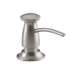 Kohler K-1893-C-VS Traditional Brass Soap/lotion Dispenser 16 oz Vibrant Stainless