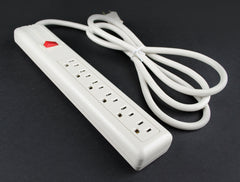 Legrand P6 Multi-Outlet Power Strip 120 VAC 15 A 6 Outlets 6 ft Cord