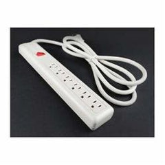 Legrand P6 Multi-Outlet Power Strip 120 VAC 15 A 6 Outlets 6 ft Cord