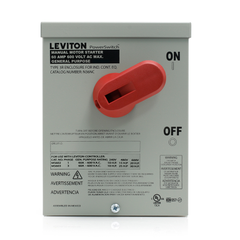 Leviton N36NC 60A Enclosure 8.1 H x 6.3 W x 4.3 D