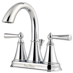 Pfister LG48-GL0C Saxton 2-Handle Centerset Bathroom Sink Faucet