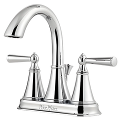 Pfister LG48-GL0C Saxton 2-Handle Centerset Bathroom Sink Faucet