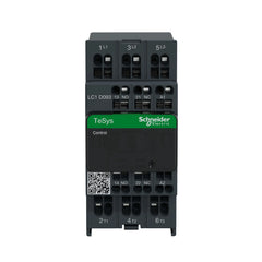 Schneider Electric LC1D093BL Square D 600 VAC 9 Amp 3-Pole 1NO 1NC Screw Terminal Full Voltage Non-Reversing IEC Contactor