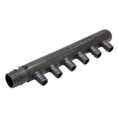 Uponor Wirsbo Q2261050 ProPEX 6 Outlet EP Branch Multi-Port Tee 1 inch Supply x 1/2 inch Outlets