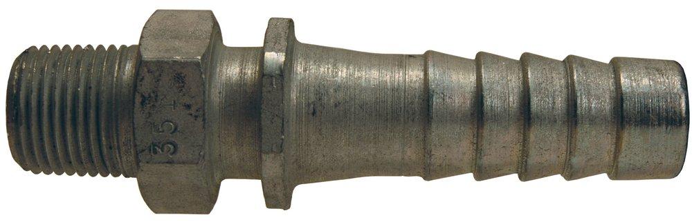 Dixon Valve & Coupling 3506 3/8 x 3/8 in. Zinc Hose Shank x Male NPT Steel Nipple