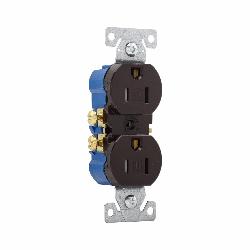 Eaton TR270B Duplex Receptacle 15A 125V