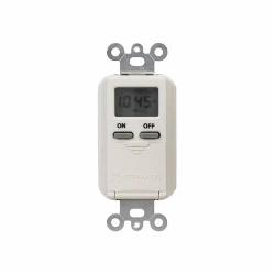 Intermatic EI500LAC 7-Day 120 VAC 60 Hz 15 Amp Light Almond Programmable Timer