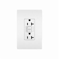 Legrand-Pass & Seymour 2097NTLTRW GFCI Receptacle 20A 125V Self-Test Nightlight