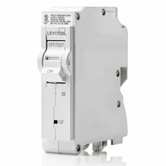 Leviton LB120-GF Branch Circuit Breaker GFCI 1-Pole 20A 120V 10KA Interrupt