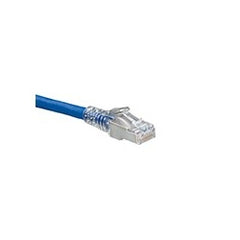 Leviton 6AS10-10L Cat 6A SlimLine Boot Patch Cord 10 ft Blue